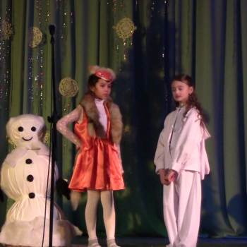 Новогодний детский спектакль « Лекарство от жадности» 2022г.